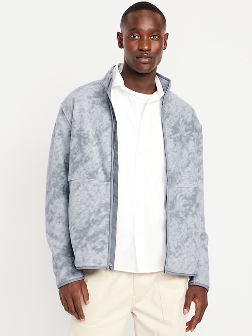 Image number 1 showing, Microfleece Zip Jacket