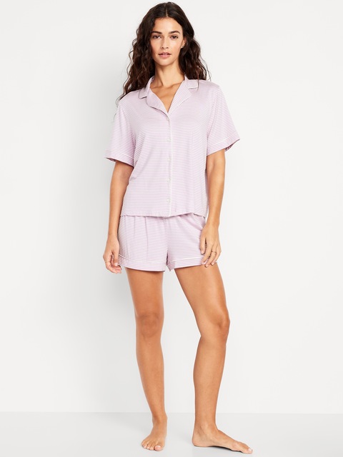 Classic Jersey Pajama Short Set
