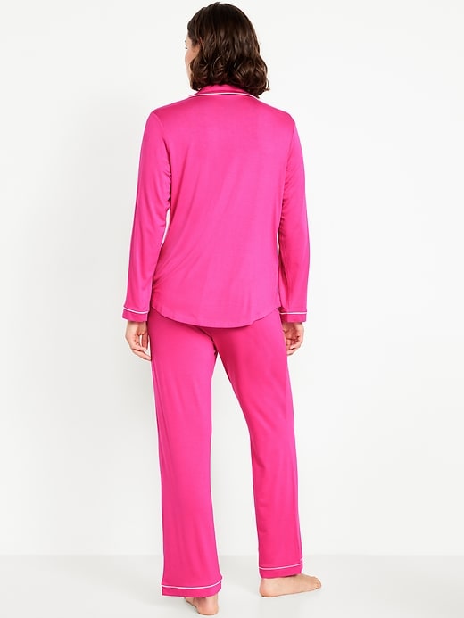 Image number 2 showing, Sunday Sleep Knit Jersey Pant Set