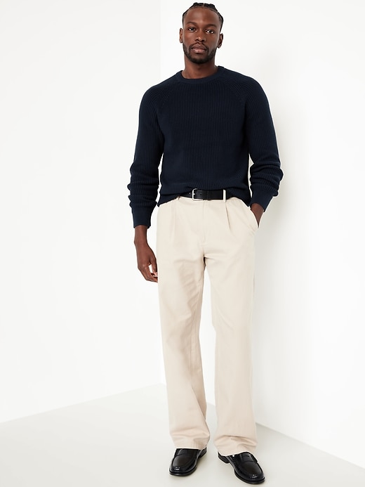 Image number 3 showing, Crew-Neck Shaker-Stitch Sweater