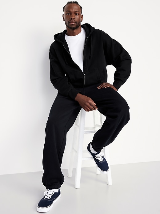 Image number 3 showing, Oversized Heavyweight Zip Hoodie