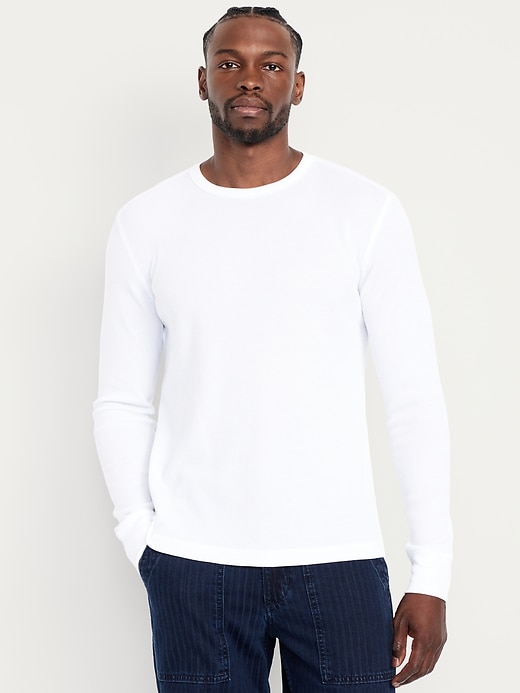 Image number 2 showing, Waffle-Knit T-Shirt 2-Pack