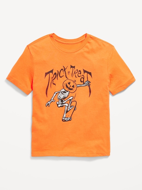 Short-Sleeve Graphic T-Shirt for Boys - Golden Poppy