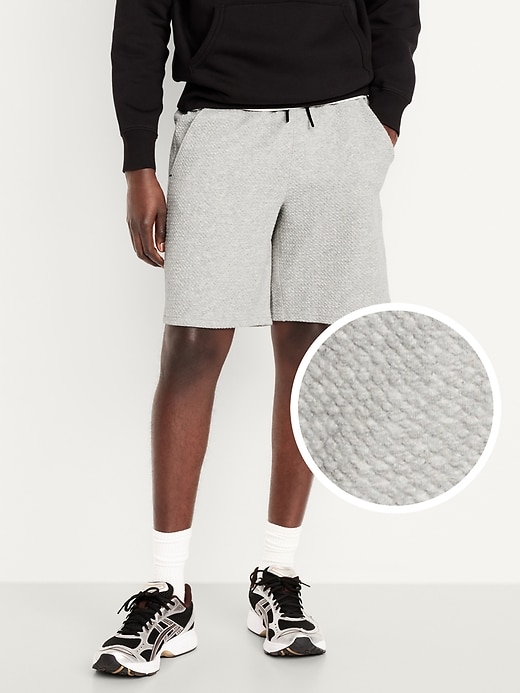 Image number 1 showing, Dynamic Fleece Textured Shorts -- 8-inch inseam