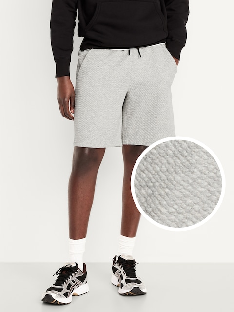 Dynamic Fleece Textured Shorts -- 8-inch inseam