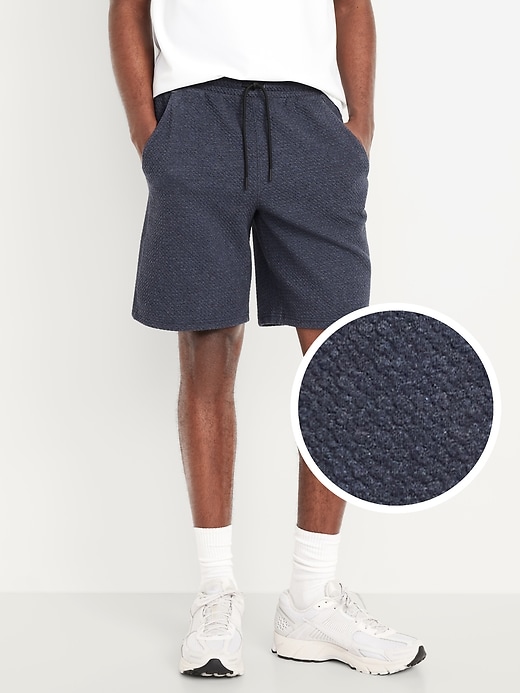 Image number 1 showing, Dynamic Fleece Textured Shorts -- 8-inch inseam