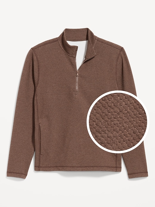 Image number 1 showing, Recharge Fleece Quarter-Zip Pullover