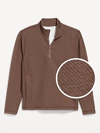 Image number 1 showing, Recharge Fleece Quarter-Zip Pullover