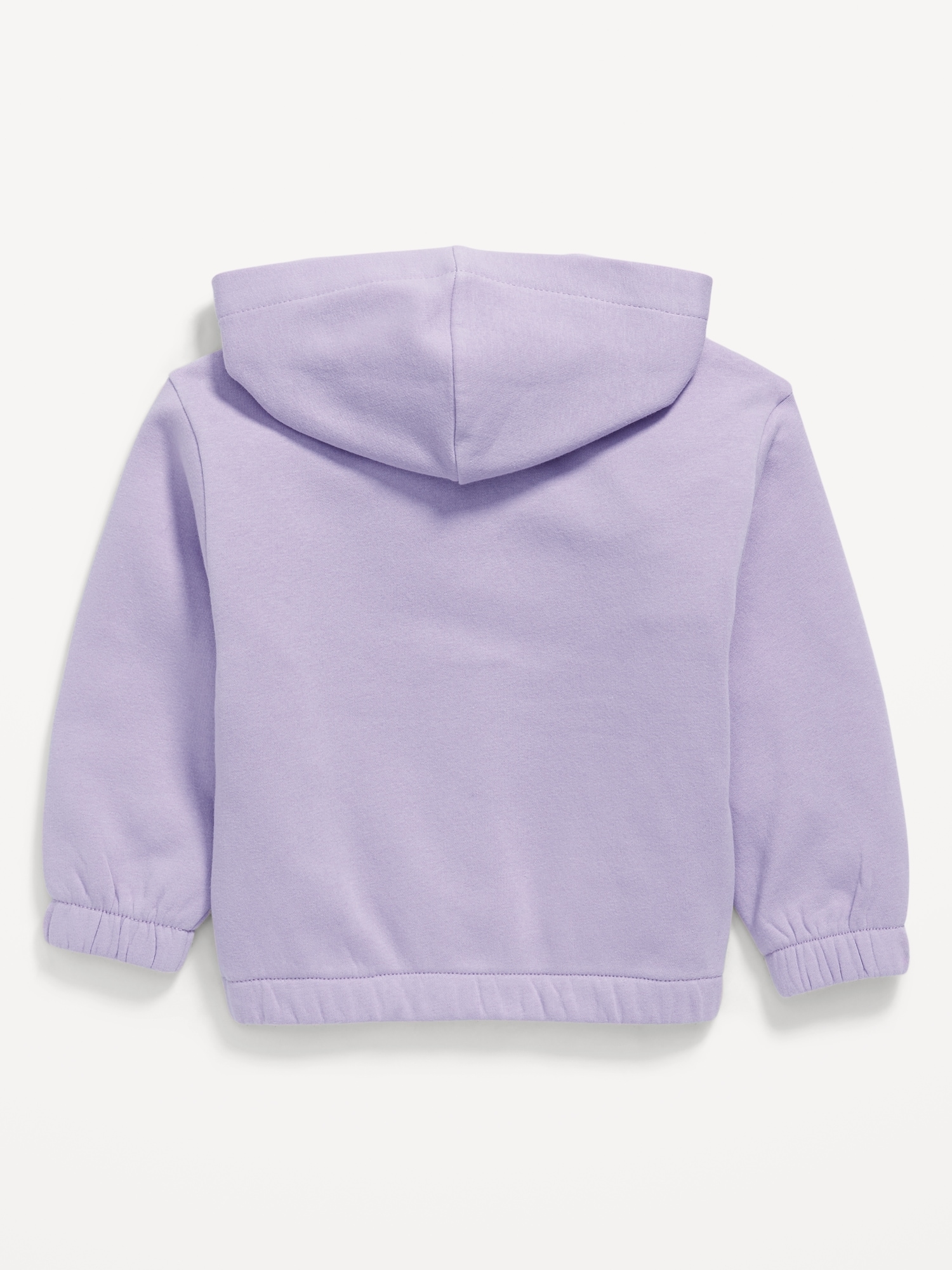 Veste à capuchon en molleton pour toute-petite fille