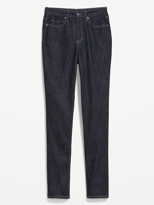 Image number 3 showing, Curvy Extra High-Waisted Straight Jeans