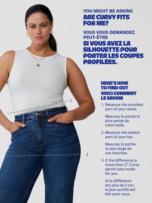 Image number 2 showing, Curvy Extra High-Waisted Straight Jeans