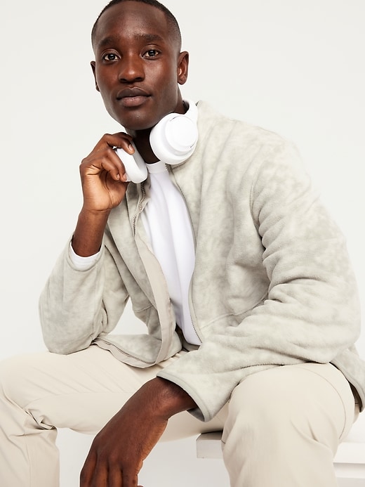 Image number 3 showing, Microfleece Zip Jacket