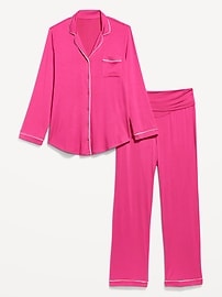 Image number 2 showing, Maternity Classic Pajama Set