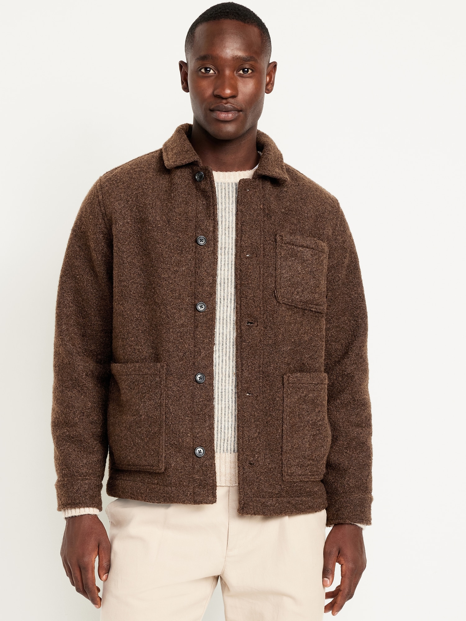 Brushed Chore Jacket | Old Navy