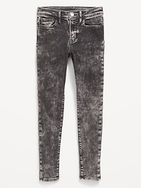 Image number 1 showing, High-Waisted Rockstar 360° Stretch Jeggings for Girls