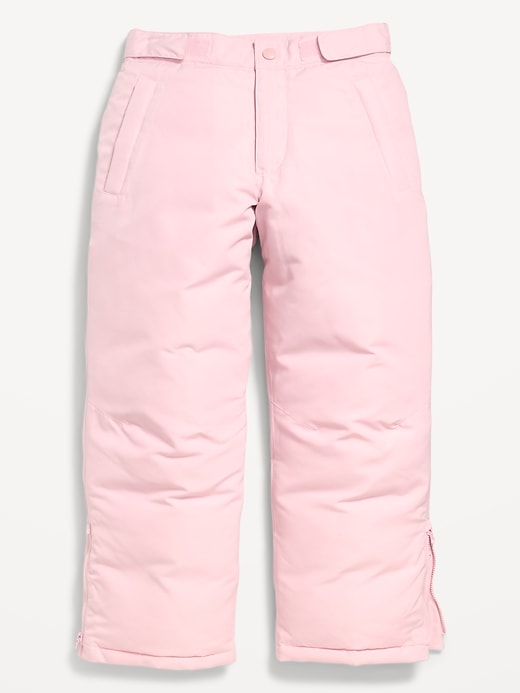 Image number 1 showing, Water-Resistant Snow Pants for Girls