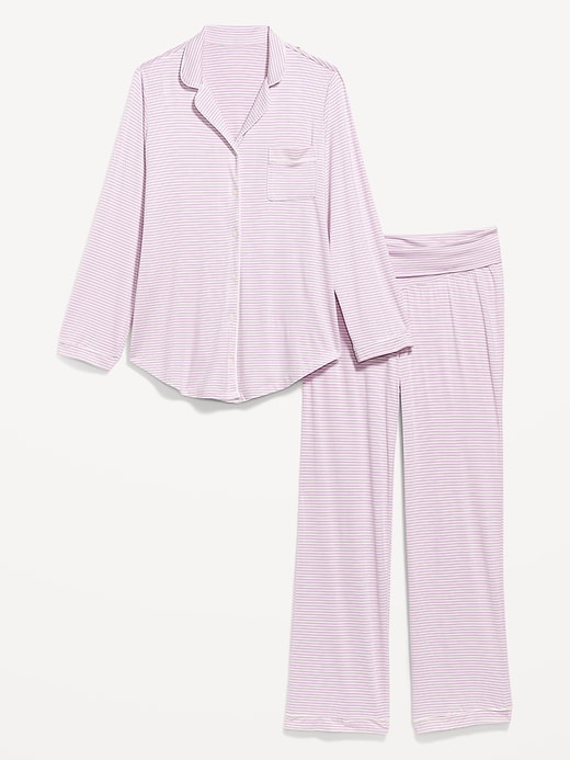 Image number 4 showing, Maternity Classic Pajama Set