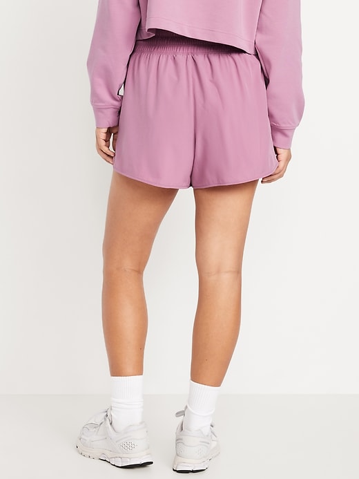 Image number 5 showing, Extra High-Waisted Crinkle Run Shorts -- 3-inch inseam