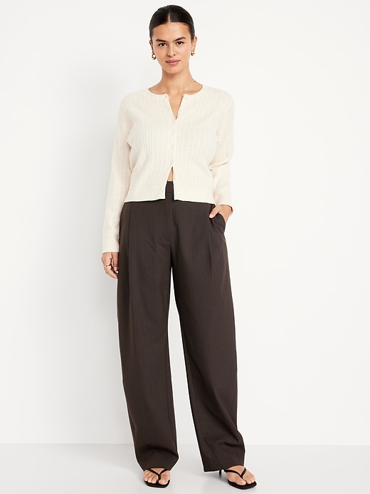 Image number 5 showing, High-Waisted Taylor Barrel Trouser Pants