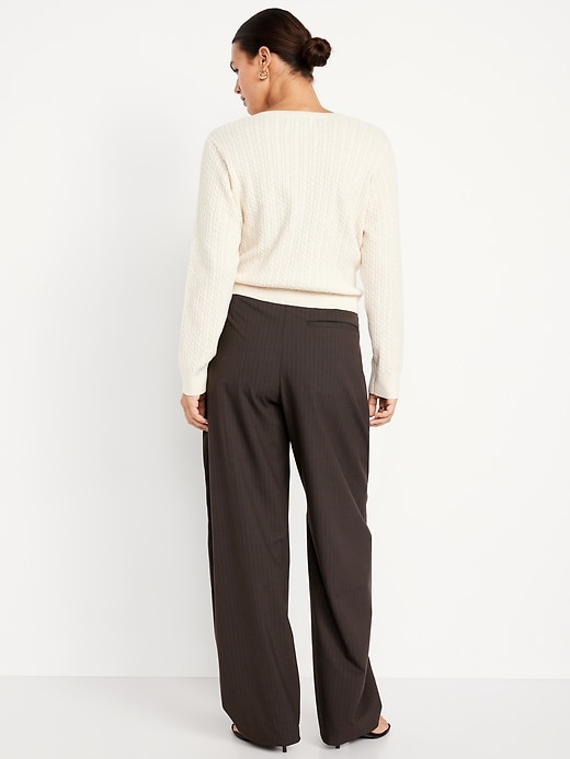 Image number 6 showing, High-Waisted Taylor Barrel Trouser Pants