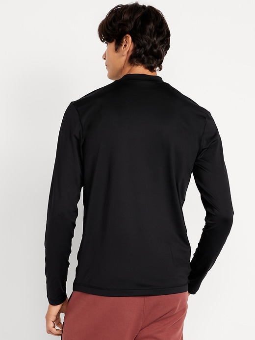 Image number 2 showing, Mock-Neck Long-Sleeve Baselayer Top