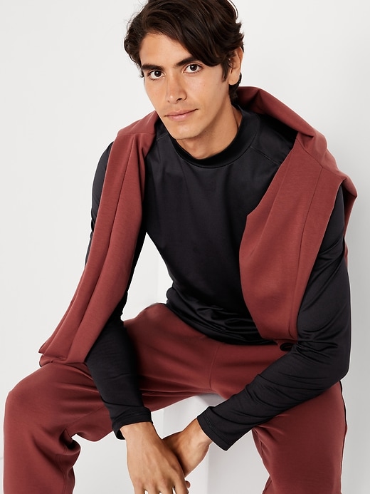 Image number 3 showing, Mock-Neck Long-Sleeve Baselayer Top