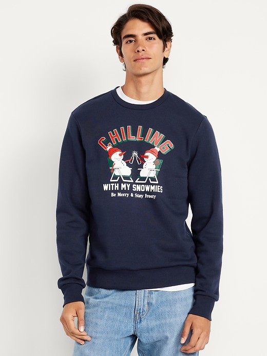 Image number 1 showing, Holiday-Graphic Sweatshirt