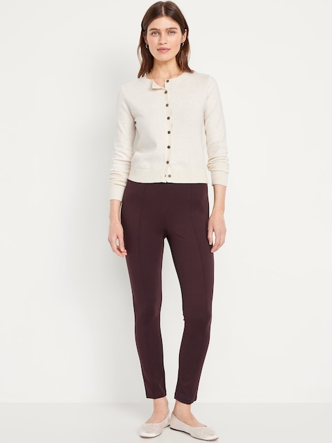 Extra High-Waisted Stevie Skinny Pants - Boxwood