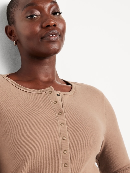 Image number 3 showing, Cozy Snug Crew-Neck Henley