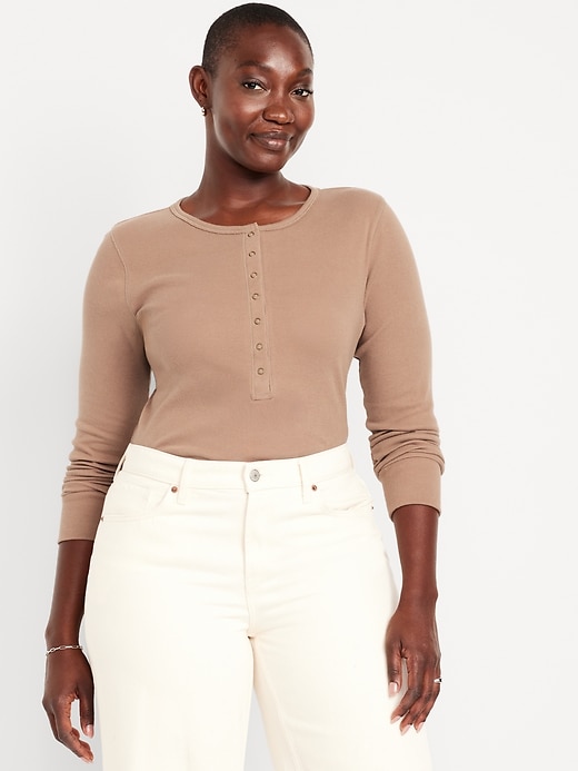 Image number 4 showing, Cozy Snug Crew-Neck Henley