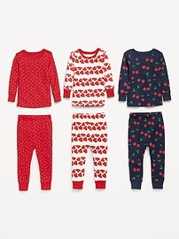 Image number 3 showing, Snug-Fit Printed Pajama 6-Piece for Toddler & Baby