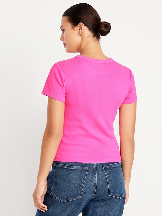 Image number 5 showing, Snug Crop T-Shirt