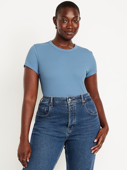 Image number 4 showing, Snug Crop T-Shirt