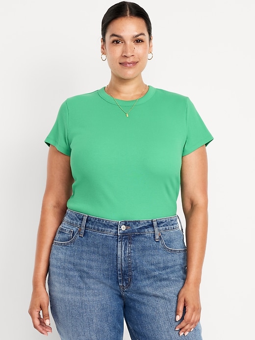 Image number 6 showing, Snug Crop T-Shirt