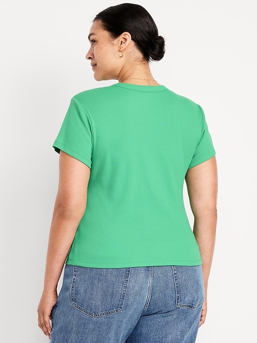 Image number 7 showing, Snug Crop T-Shirt