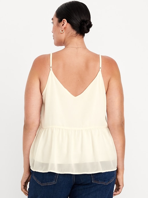 Image number 8 showing, Embellished Cami Peplum Top
