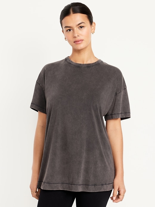 Image number 3 showing, Oversized EveryWear Tunic T-Shirt