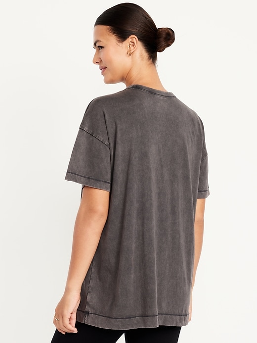 Image number 4 showing, Oversized EveryWear Tunic T-Shirt