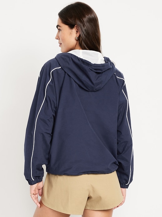 Image number 2 showing, Hooded Zip Windbreaker