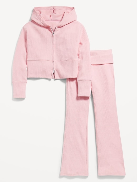 Voir une image plus grande du produit 1 de 4. Pantalon performance UltraConfo à jambe évasée pour fille