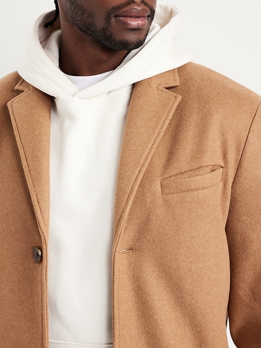 Image number 5 showing, Brushed Topcoat