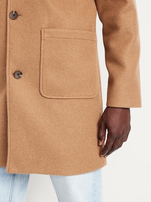Image number 4 showing, Brushed Topcoat
