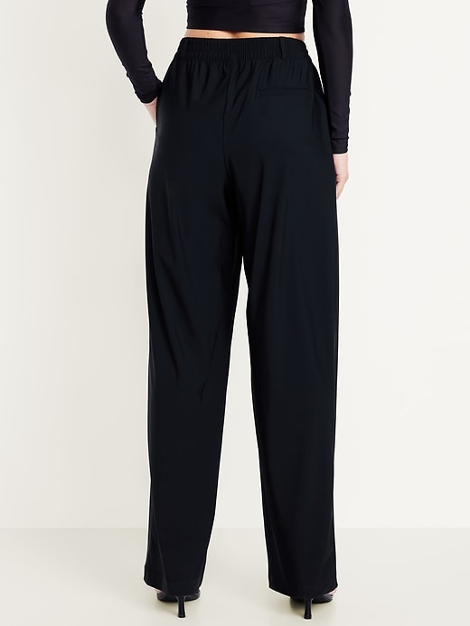 Image number 2 showing, High-Waisted SleekTech Trouser Pants