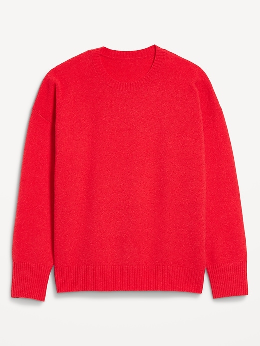 Image number 4 showing, Cozy Wool-Blend Crew-Neck Sweater