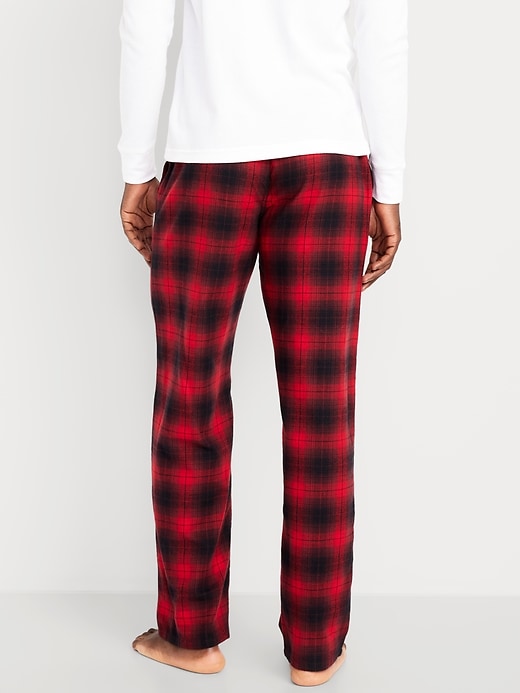 L'image numéro 2 présente Pantalon de pyjama en flanelle pour homme