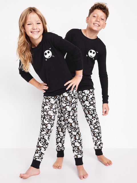 Disney© Snug-Fit Gender-Neutral Graphic Pajama Set for Kids