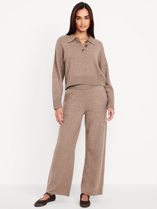 Image number 1 showing, High-Waisted SoSoft Sweater Pants