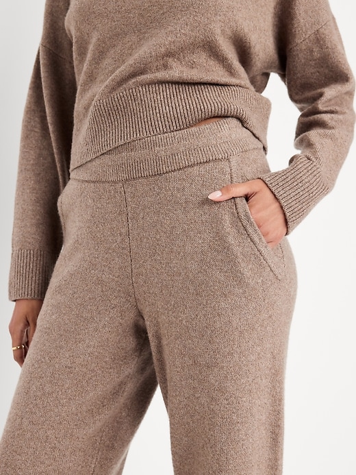 Image number 3 showing, High-Waisted SoSoft Sweater Pants
