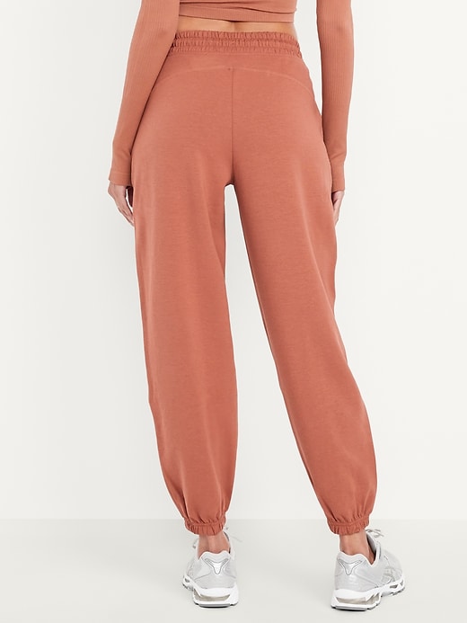 Image number 2 showing, High-Waisted Dynamic Fleece Sweatpants