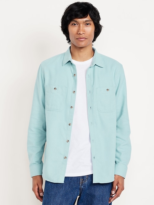 Image number 1 showing, Flannel Pocket Shirt